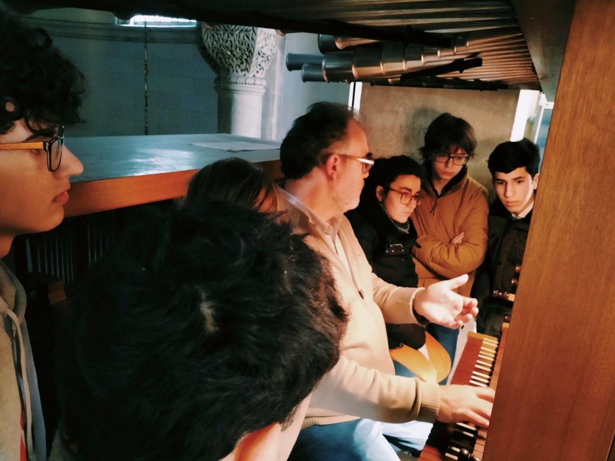 PRIMERA JORNADA DEL CURSO DE INICIACIÓN AL ÓRGANO DE LA IGLESIA DE SAN JORGE